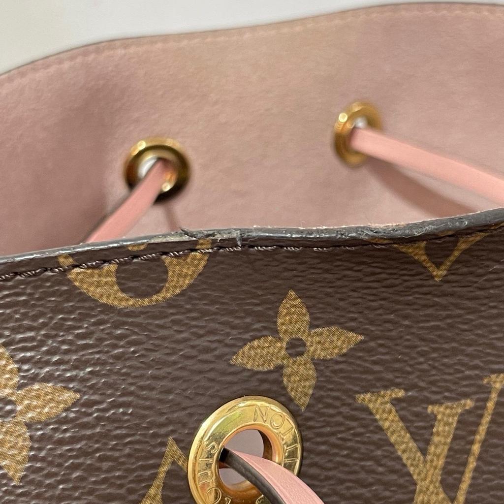 [Pre-Owned] Noe Monogram Coated Canvas And Leather Bucket Bag - Good #QH07DL
