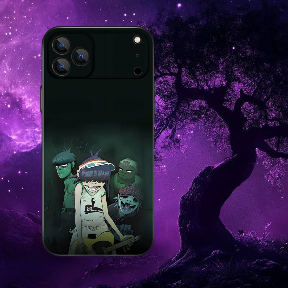 band G-Gorillaz Phone Case For iPhone 17,16,15,14,13,12,11,Pro,Max,Plus,E,Air,Mini Protective TPU Cover