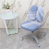 Children Study Chair Cover Elastic Double Back Kids Student Writing Rotating Lift Chair Protector Cover Seat Backrest Case