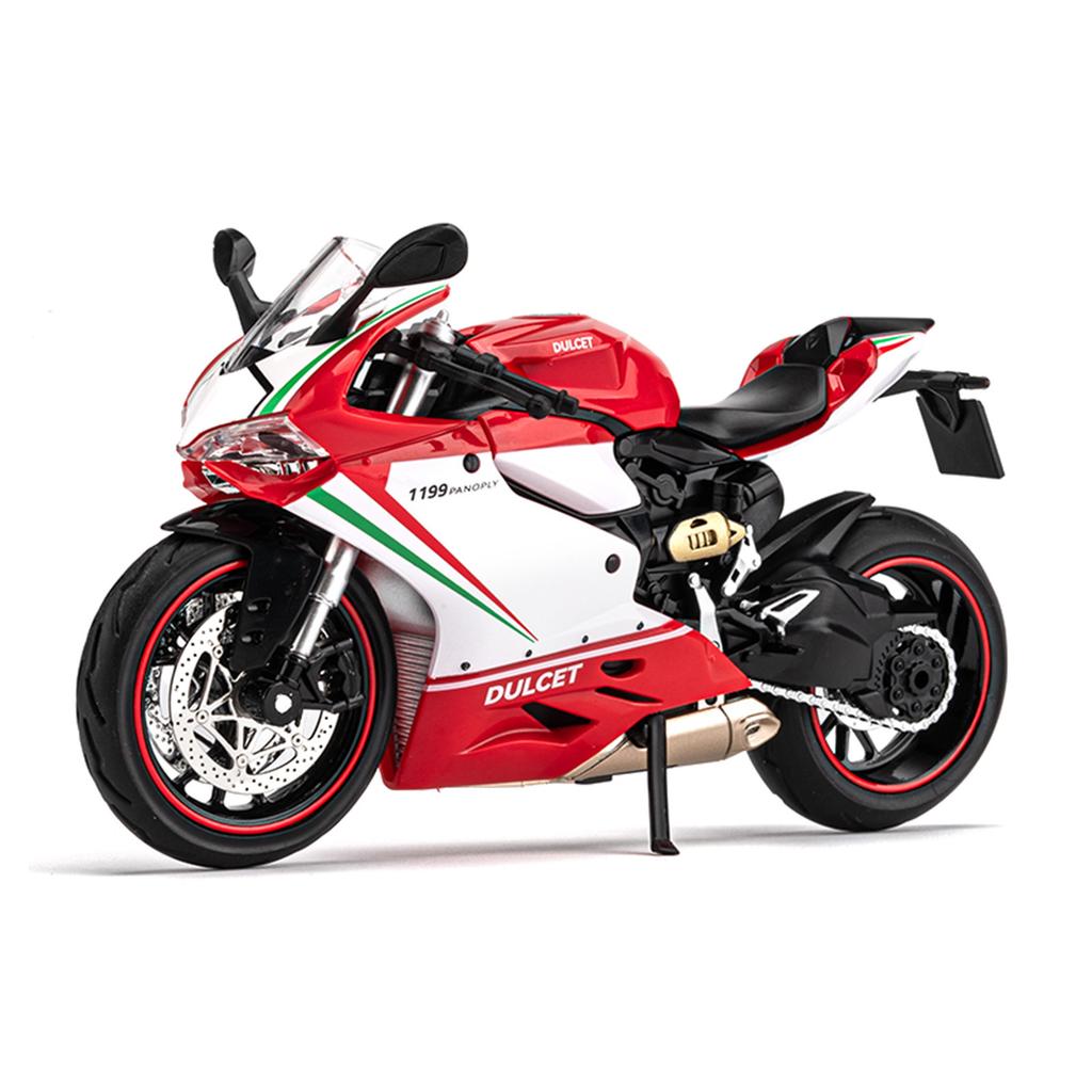 1/12 Metal Die Cast Ducati 1199 Panigale S Motorcycle Model with Display Base Collection Home Ornament Boy Gift