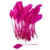100Pcs/Lot Colorful Goose Feather 12-18Cm Rose Red Goose Feathers For Crafts Dream Catcher Handicraft Decoration  Accessories