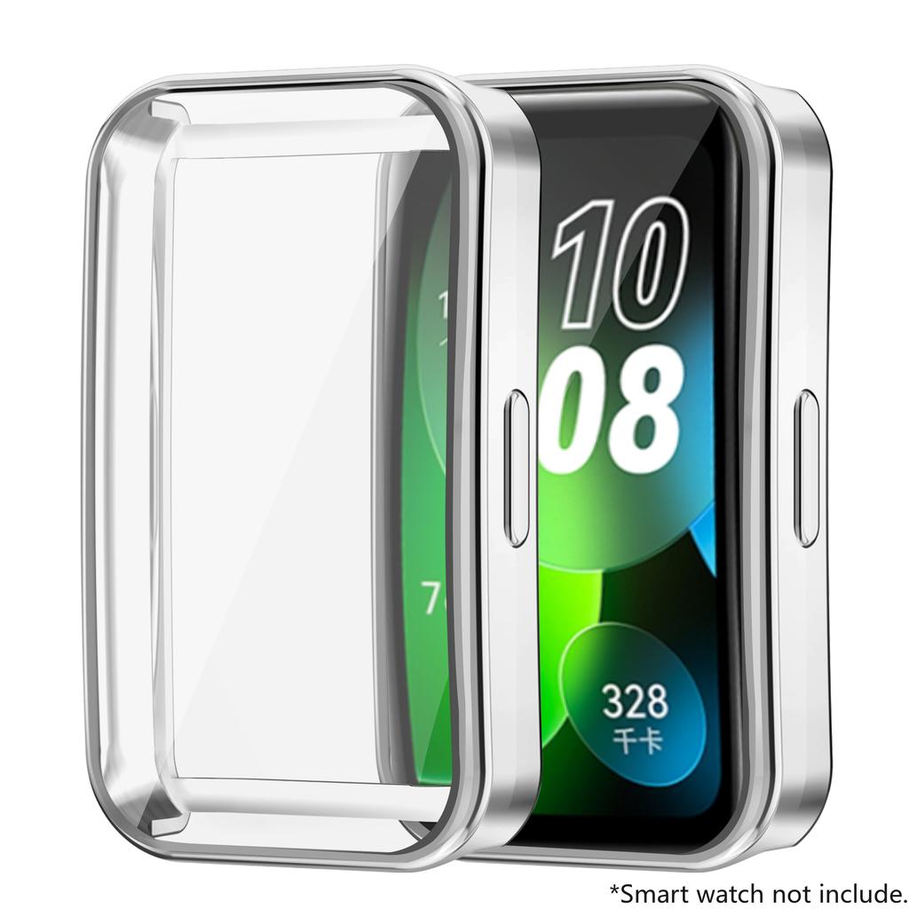 Мягкий ТПУ Чехол Для Huawei Band 10 9 8 Рамка Корпус Бампер Защитное Стекло Экран Браслет Band9 Полностью Прозрачный Защитный Чехол
