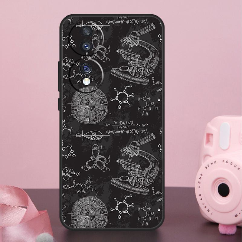 Чехол для телефона Biology and Chemistry для Honor X8b X9b X6a X7a X8a X9a X6 X7 X8 X9 50 70 90 Magic 5 Lite Magic 6 Pro