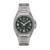 Typhoon Stainless Steel Green Dial Quartz 7005.1134 100M Men's Watch