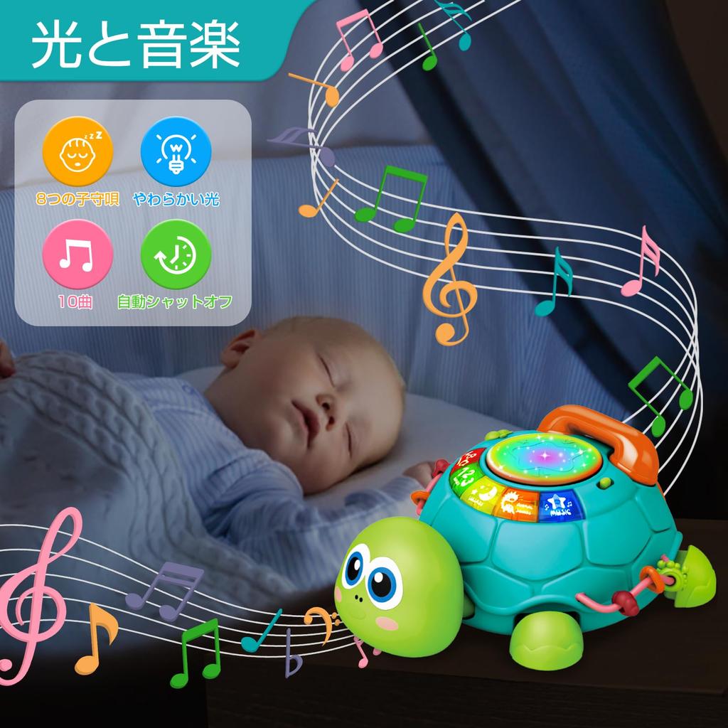 MAVEKID Многофункциональная ползающая черепаха Развивающая игрушка для малышей для года Особенности Звук и кончики пальцев Слуховой Цвет Животное Музыкальная Детская Детская для мальчиков и