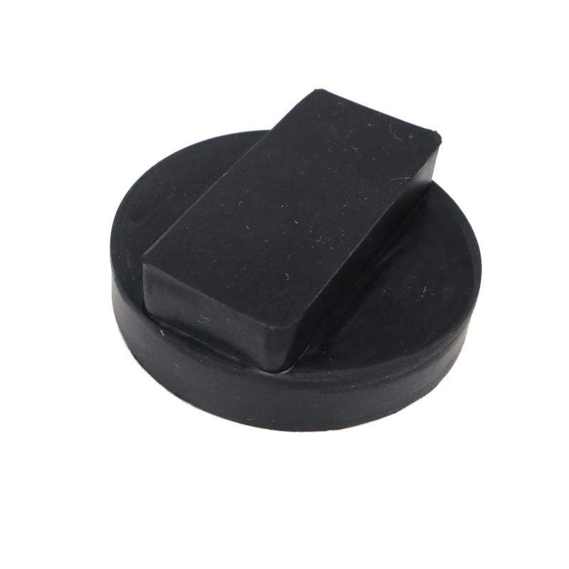 Different Types Car Lift Jack Stand Rubber Pads Black Rubber Slotted Floor Jack Pad Frame Rail Adapter Universal