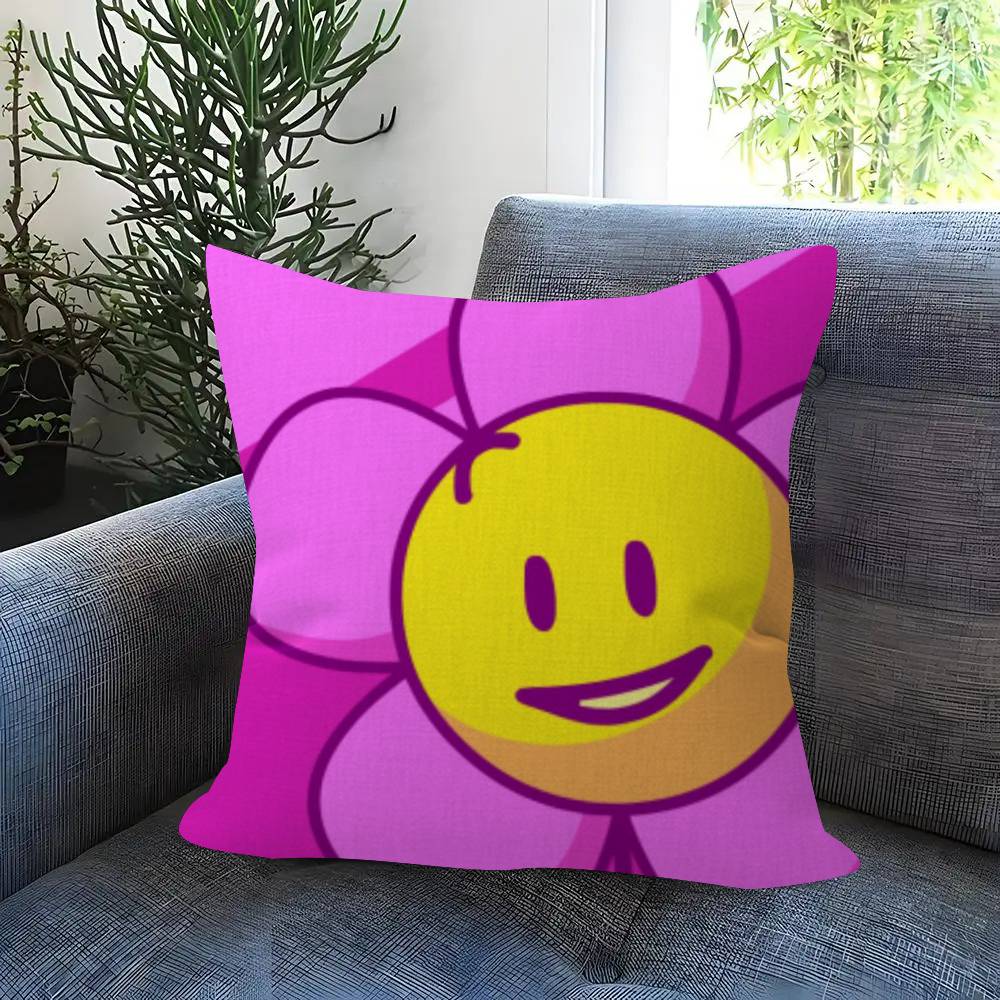 BFDI Битва за Остров Мечты Наволочка мультфильм Подарок Чехол на подушку Спальня Дом Диван Стул Сиденье Декор наволочка