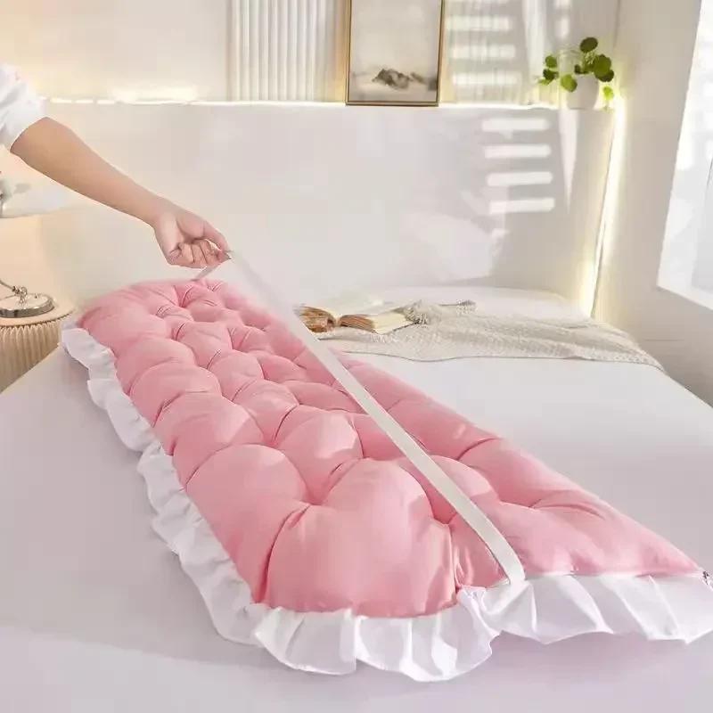 Подушки для изголовья кровати с татами, прикроватная подушка для сна, подушка для шеи и тела, большая поддержка спины, декор комнаты