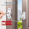 Aluminum Child Safety Window Lock - Outward Opening Limiter