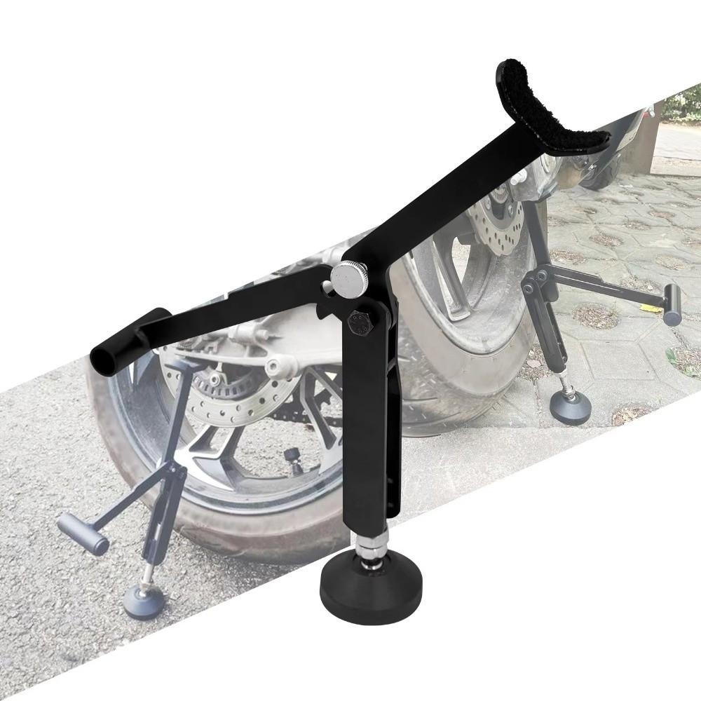 Foldable Motorcycle Lift Stand Labor Saving Motorcycle Wheel Support Stand Motorbike Parts