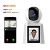 Video Calling Smart Wifi Camera with 2.8 Inch IPS Screen HD 1080P One-Key Call IP Camera Two-way Video Talk Wireless Night Vision Camera