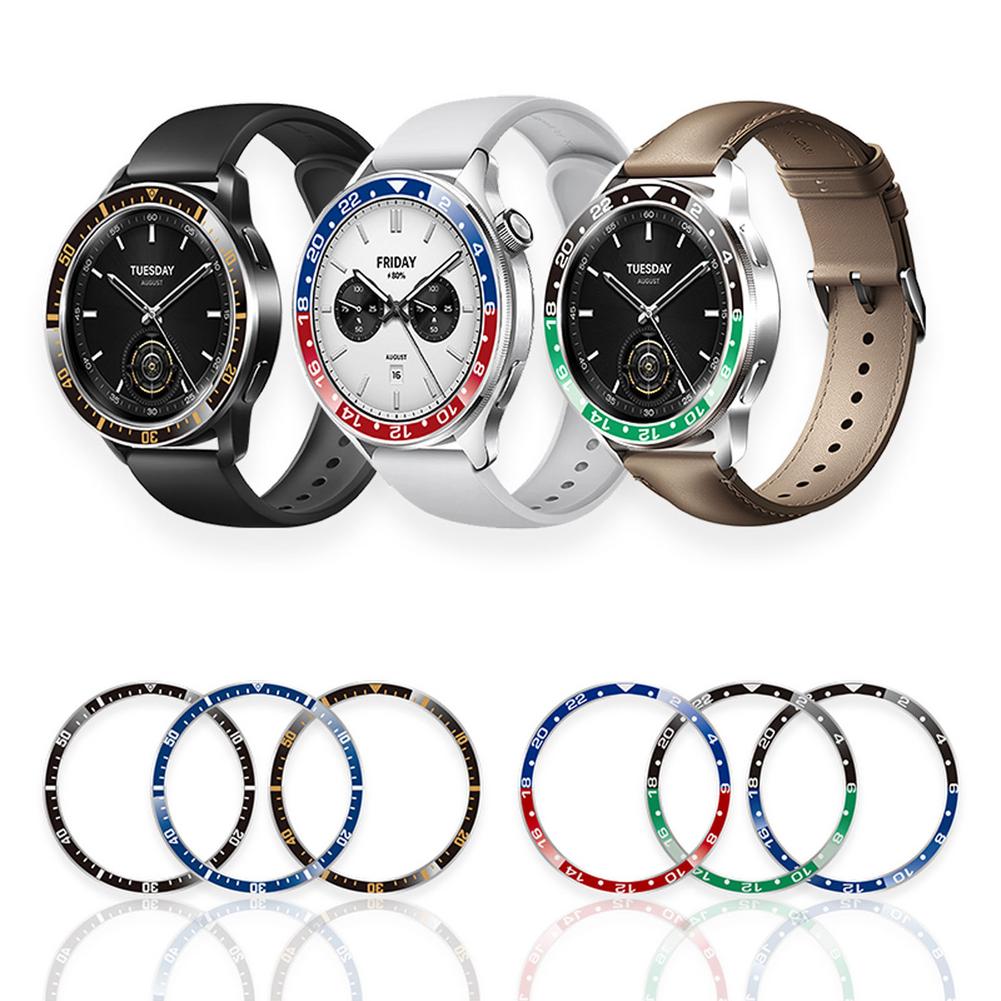 Для Xiaomi Watch S4/ S3 Защитная рамка из нержавеющей стали Замена рамки Умные часы Защитный корпус Аксессуары