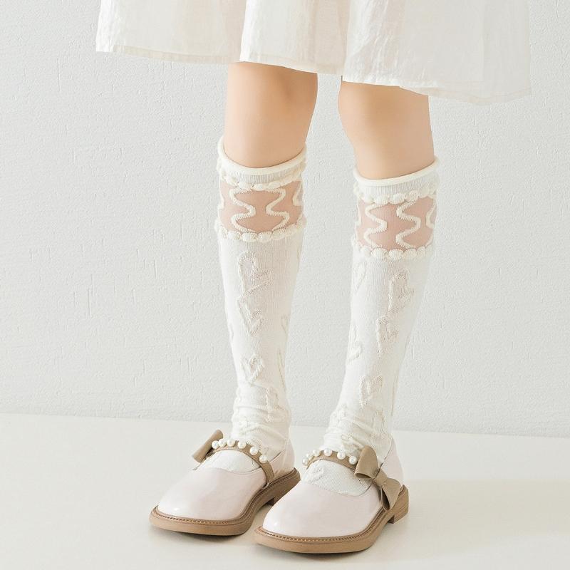 Baby Girls Socks Toddler Newborn Stocking White Socks Kids Japanese Stocking Lace Summer Girls Outdoor Accessories