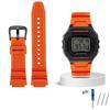 Высококачественный резиновый ремешок для часов Casio W-218h / F-108 AE1200 / 1000 / 1300, силиконовый ремешок из смолы