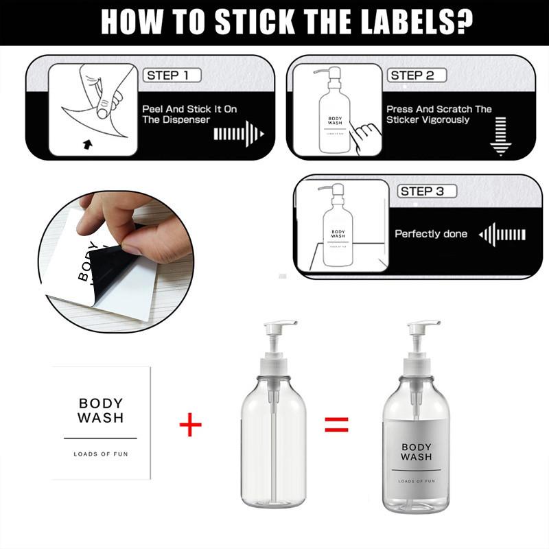 Диспенсер для шампуня и кондиционера настенный 500 мл многоразовый флакон для мыла для ванны лосьон для душа мыло дозатор для ванной комнаты