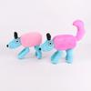 Wobbledog плюшевая качающаяся собака стоячая позиция розовая синяя собака игровая периферийная плюшевая кукла