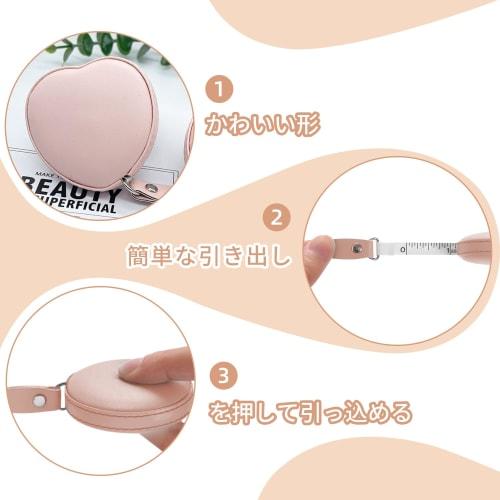 Automatic Rewind Tape Measure, 1.5m, PU Leather, Inch Scale, Double-Sided Gradient, Automatic Card Positioning, One-Click Return, Accurate Measurement