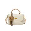 2025 New Niche Soft Leather Texture Women's Handheld Small Square Bag High-end Versatile Large Capacity Shoulder Crossbody Bag