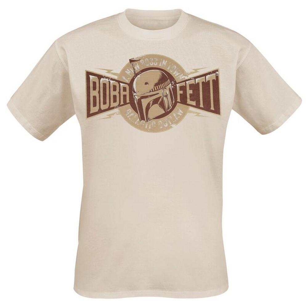 Star Wars: The Book Of Boba Fett Mens Outlaw T-Shirt