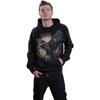 Spiral Direct Unisex Adult Raven Wise Back Print Pullover Hoodie