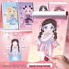 Книга наклеек для девочек «Платье принцессы Каба-мишки» для вечеринки-переодевания