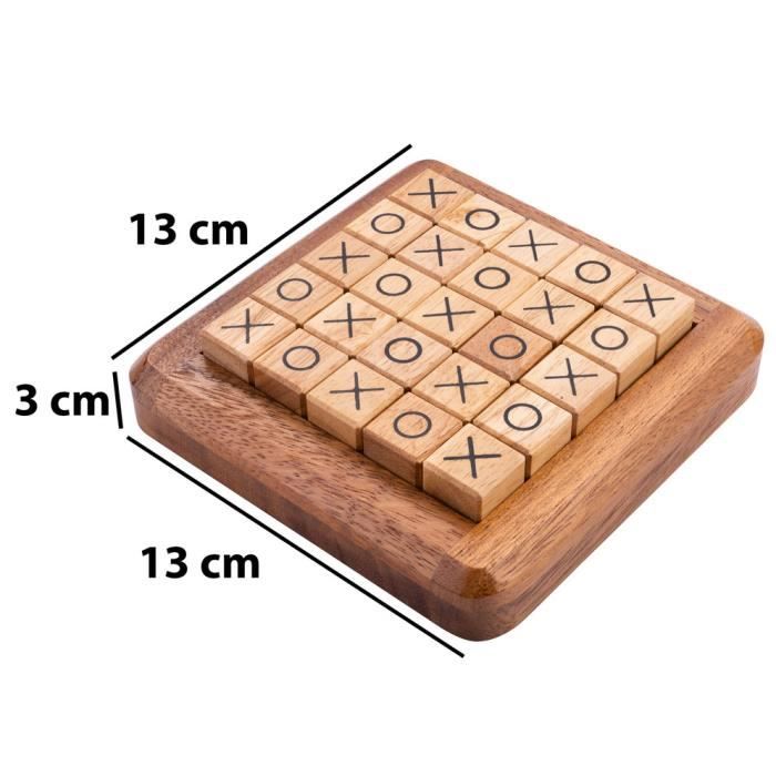 Энгельхарт – Le Jumpy – Экологическая деревянная игра – деревянная настольная игра – 2 игрока или 2 команды – 7 лет и старше – 13 x 13 x 3 см