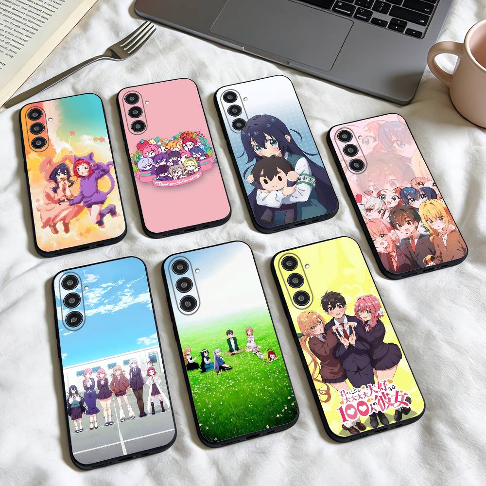 The 100 G-Girlfriends w-Who Really Love You phone Case For Samsung Galaxy A73,A72,A71,A70,A53,A52,A51,Others Soft Black Shell