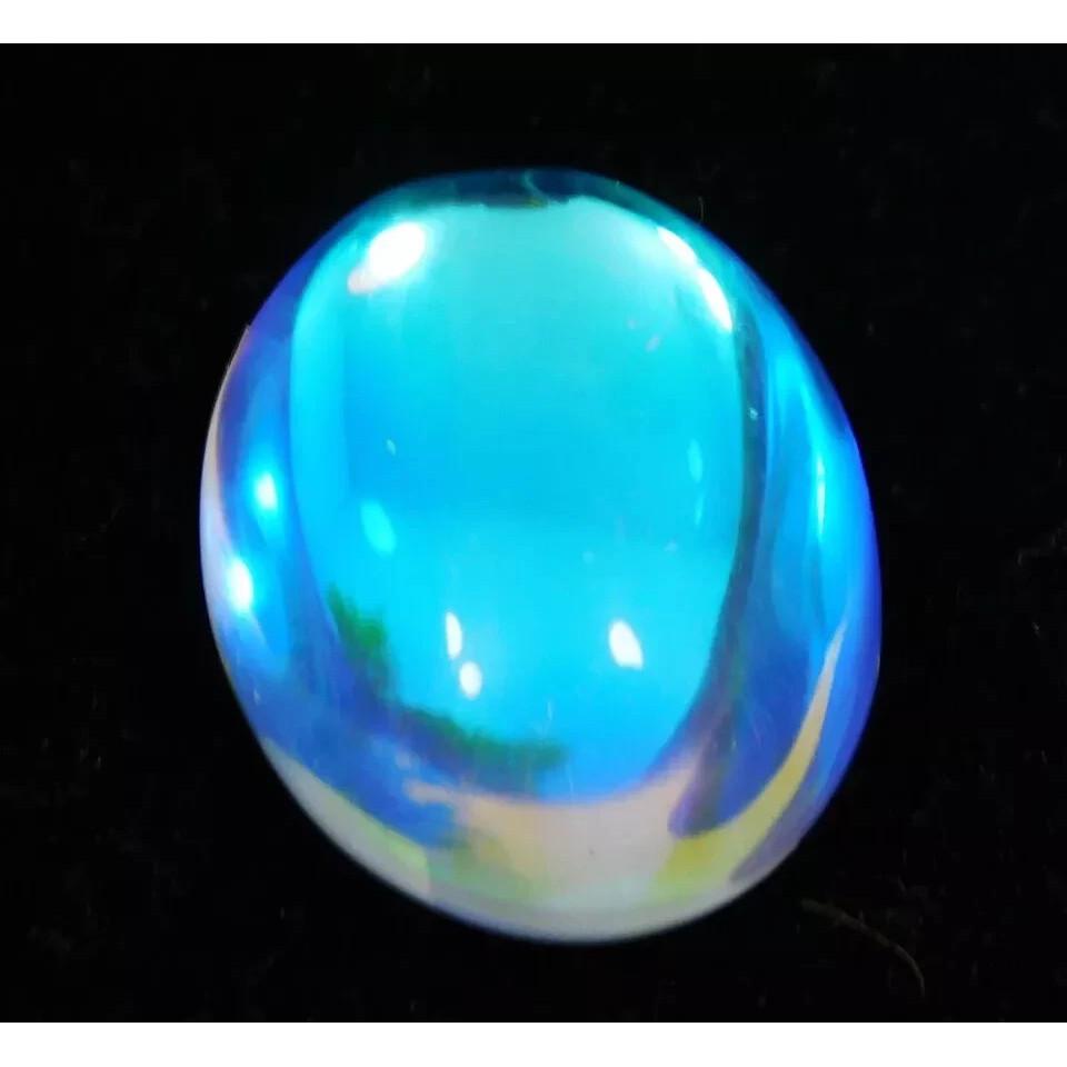 Natural Mystic Topaz Multi-Color Oval Cut 8-10 Ct Fabulous Certified Gemstone