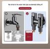 Dual Outlet Automatic Shut-off Washing Machine Faucet Valve