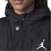 Jordan Удобная однотонная куртка с капюшоном Детские куртки черного цвета HQ8268-010