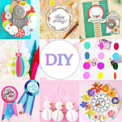 TARATI Circle Cutter, Compass Cutter, Circular Cutter for Paper, 2cm to 20cm Diameter, Adjustable Size, Compact and Portable, for Students and Crafts,