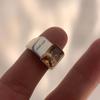 Party Jewelry Silver Good luck Korean Style Joint Rings Women Hip Hop Rings Finger Ring Open Rings