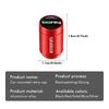 Aluminium Car Wheel Tire Valve Air Caps Stem Cover Dustproof For Skoda Octavia 2 3 Rapid Kodiaq Karoq Fabia Kamiq Superb MK3