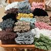 Носки с рюшами для детей до колена, носки для девочек и малышей, длинные, мягкие, хлопковые, с кружевным цветком, для школьной формы, на возраст 0-8 лет
