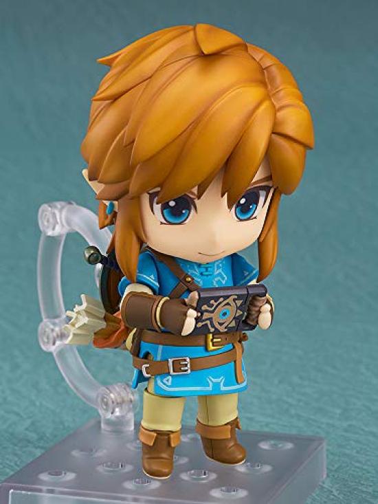 Good Smile Company Nendoroid The Legend of Zelda Breath of the Wild Link Breath of the Wild DX Edition ABS and PVC Painted Action Ver. Non-scale