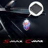 2 шт. Светодиодный значок Корона для S-MAX C-MAX, подсветка двери автомобиля, лампа приветствия, беспроводной проектор для Mondeo Focus Fiesta Kuga