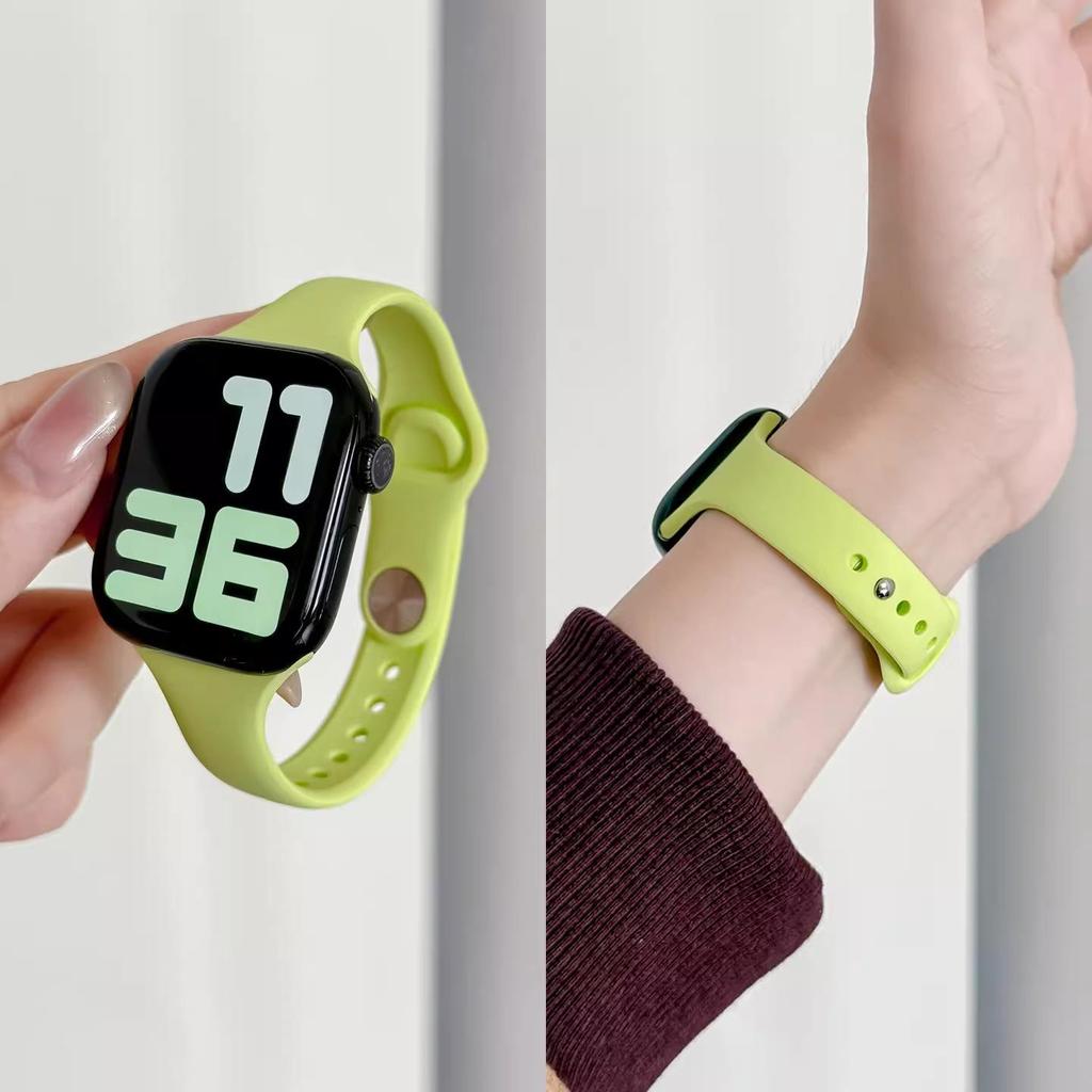 2026 Жидкий силиконовый ремешок для Apple Watch S11/S10/S9/S8