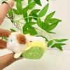 Poached Egg Dog Animal Themed Plush Keychain For Kids Gifts And Accessories