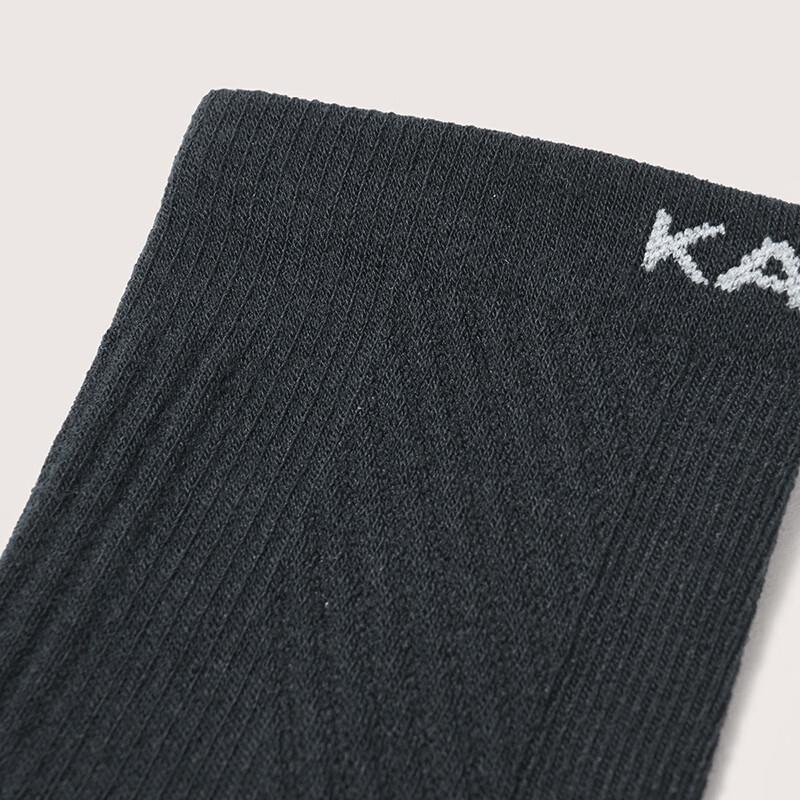 KAILAS Kailas Men's Low-Cut Sports Socks (2-Pack) KH2602102 Light Frost Gray/Deep Black L