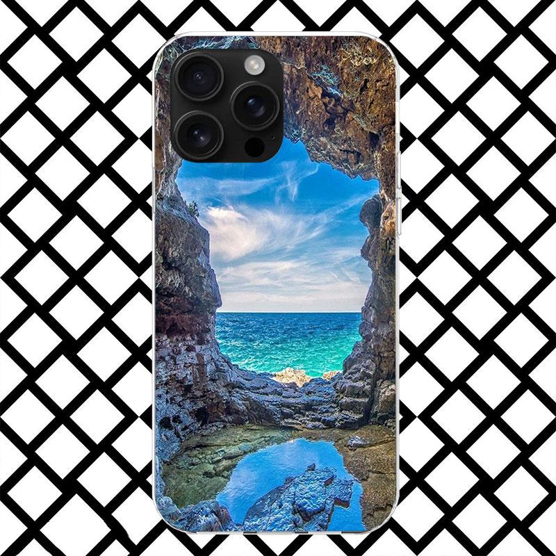 Летний закат на пляже, море, пальма, чехол для телефона для iPhone 17 Air 16 16E 15 14 Plus 13 Mini 12 11 Pro Max 7 8 + SE 2020, мягкий чехол
