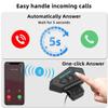 Kebidumei Bt-12 Motorcycle Helmet Bluetooth Headset Intercom Moto Bike Motorbike Wireless Earphone with Microphone