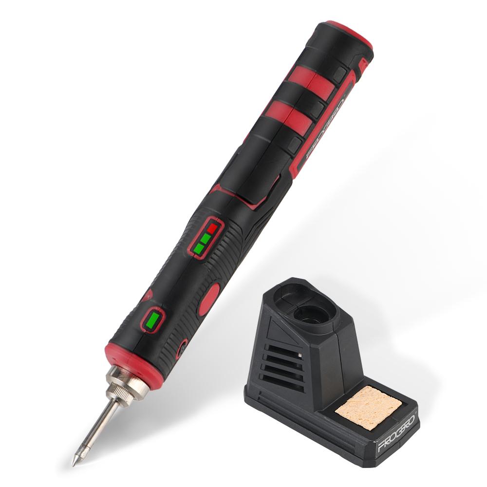 Беспроводной паяльник Профессиональный портативный сварочный инструмент Набор для электронной пайки USB-перезаряжаемый 480℃ 8 Вт Беспроводная зарядка 1800 мАч Паяльный инструмент