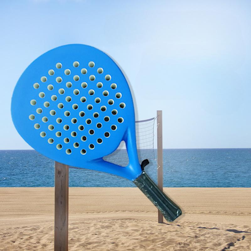 Производители напрямую производят ракетки для пляжного тенниса из углеродного волокна для начинающих, начинающих и теннисные ракетки высокого класса.