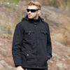 Мужская плюшевая и толстая куртка Мужская рабочая куртка Свободный воротник-стойка Теплая куртка