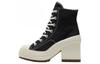 Кеды Chuck 70 De Luxe на платформе Высокие 'Черный Эгрет' A05347C