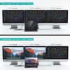 QGeeM Док-станция USB-концентратор 3.0 с тройным дисплеем, двойной HDMI VGA USB-адаптер-разветвитель для ноутбуков Xiaomi USB3.0-концентратор Аксессуары для ПК