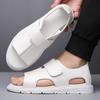 2025 New Roman Casual Sandals for Men Non-slip Summer Wear Sandals Male Fashion New Designer Beach White Shoes