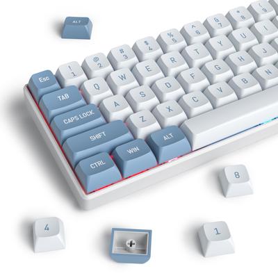 Shoko Double Shot PBT CSA 158 Клавиш Кастомные Клавиши для Механической Клавиатуры с Переключателями Cherry Gateron MX, Клавиши, Профиль, Набор, (Шоко Грин)