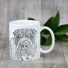 Shar Pei - cup with a dog, cute cup with graphics, a gift with your photo from the Art-Dog brand