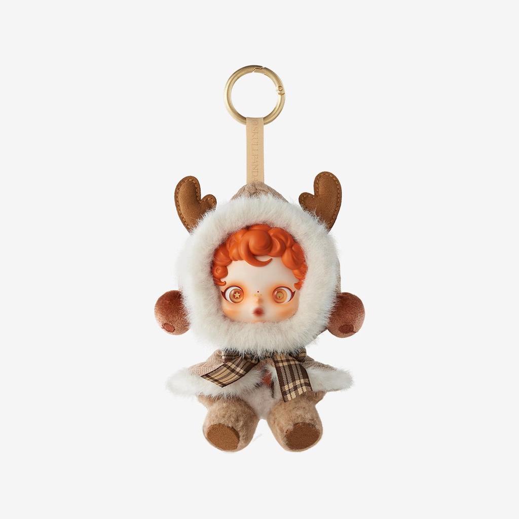 POP MART × SKULLPANDA Серия «Зимняя симфония» Официальная плюшевая коробка-сюрприз (Доступно поштучно или полным набором из 6 предметов)